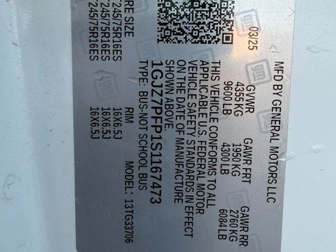 Used 2025 GMC Savana 3500 LT w/ LT Preferred Equipment Group image 29