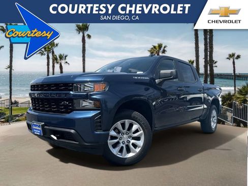 Used 2022 Chevrolet Silverado 1500 Custom AWD/4WD image 1