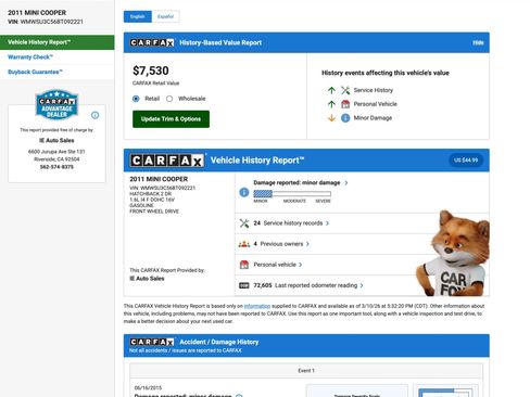 Used 2011 MINI Cooper Hardtop image 2