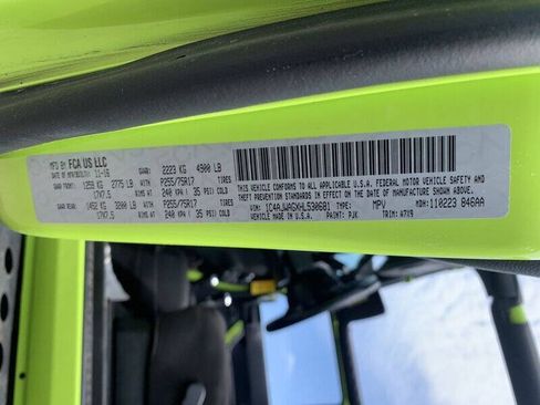 Used 2017 Jeep Wrangler Sport w/ Quick Order Package 24S AWD/4WD image 16