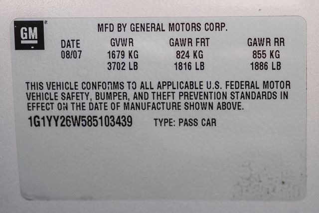 Used 2008 Chevrolet Corvette Coupe w/ Preferred Equipment Group RWD image 83