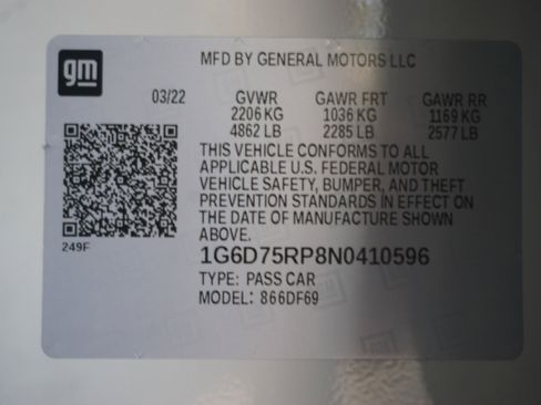 Used 2022 Cadillac CT4 V Blackwing w/ Driver Assist Package image 38