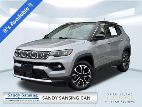 Used 2022 Jeep Compass Limited AWD/4WD image 1