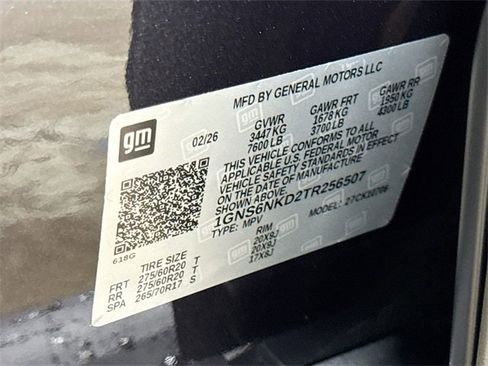 New 2026 Chevrolet Tahoe LT w/ Comfort Package image 44