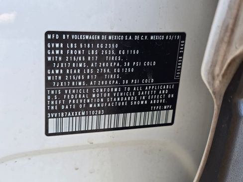 Used 2019 Volkswagen Tiguan S w/ Driver Assistance Package FWD image 18