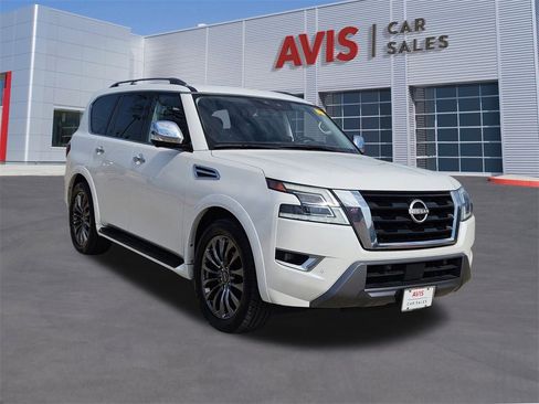 Used 2023 Nissan Armada Platinum w/ Captain's Chairs Package image 9