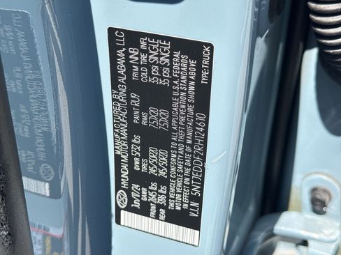 Certified 2024 Hyundai Santa Cruz Limited AWD/4WD image 37