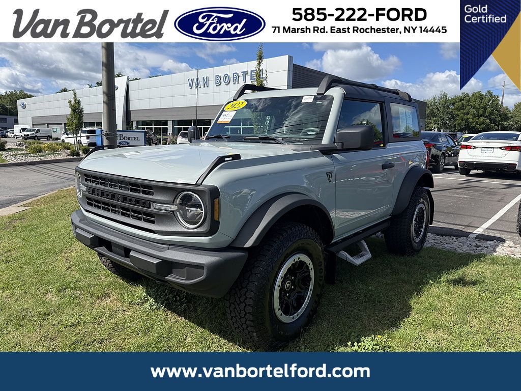 Certified 2022 Ford Bronco 2-Door w/ Sasquatch Package AWD/4WD image 1