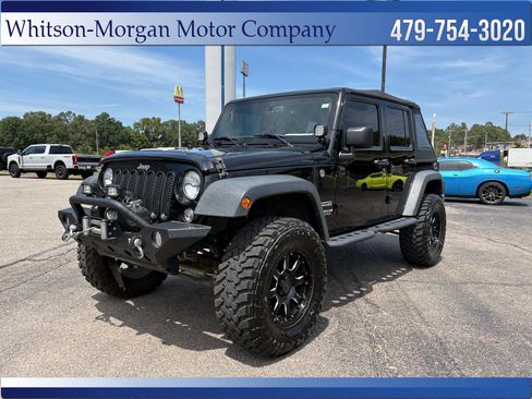 Used 2017 Jeep Wrangler Unlimited Sport w/ Quick Order Package 23S AWD/4WD image 1