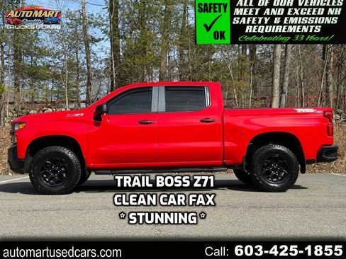 Used 2019 Chevrolet Silverado 1500 Custom Trail Boss AWD/4WD image 1