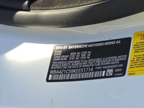 Used 2019 BMW 430i Convertible w/ Convenience Package image 17