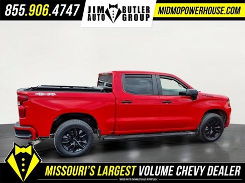 Used 2024 Chevrolet Silverado 1500 Custom AWD/4WD image 3