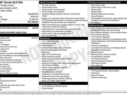 Used 2022 GMC Terrain SLE image 4