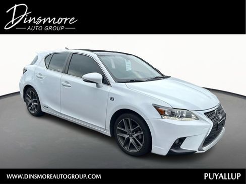 Used 2014 Lexus CT 200h w/ F Sport w/Nuluxe Interior FWD image 1