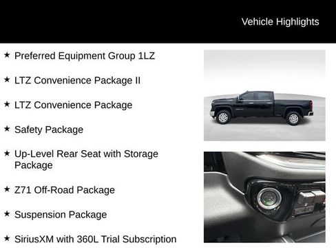 Used 2025 Chevrolet Silverado 2500 LTZ w/ LTZ Convenience Package AWD/4WD image 3