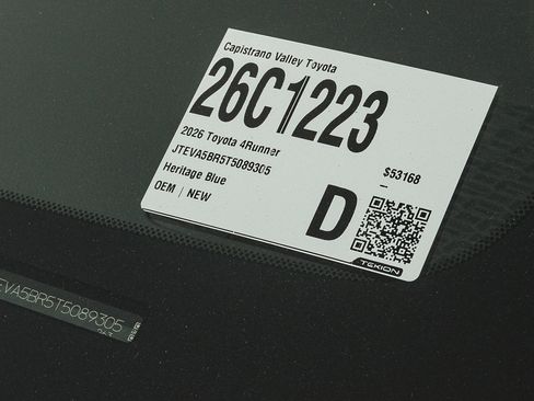 New 2026 Toyota 4Runner TRD Sport image 27