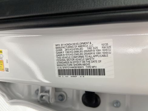 New 2025 Honda Pilot EX-L image 19