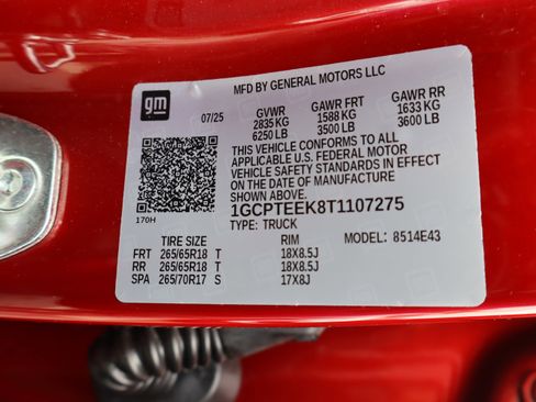 Used 2026 Chevrolet Colorado Trail Boss AWD/4WD image 44