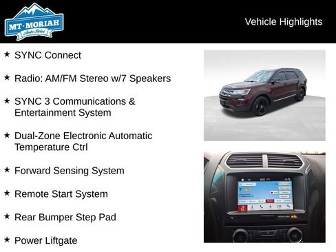 Used 2018 Ford Explorer XLT w/ Equipment Group 202A image 16