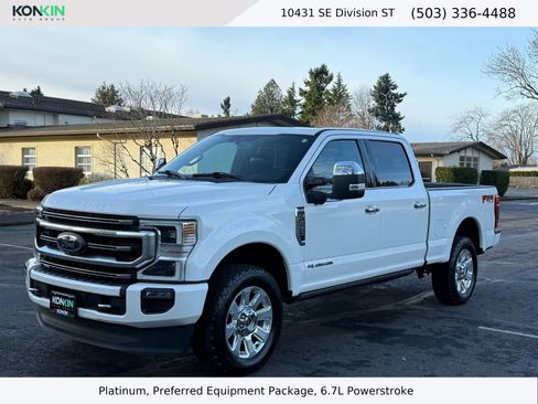 Used 2021 Ford F250 Platinum image 1