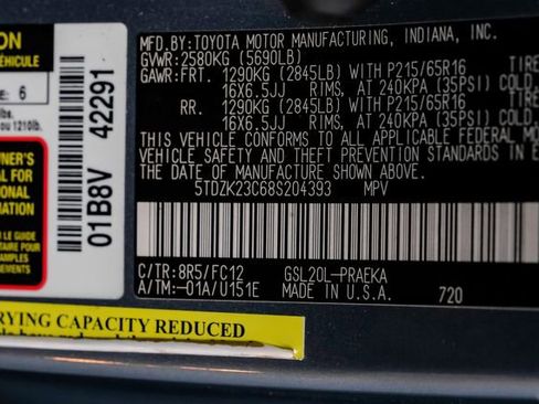 Used 2008 Toyota Sienna LE image 51