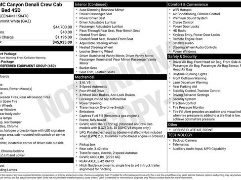 Used 2021 GMC Canyon Denali AWD/4WD image 21