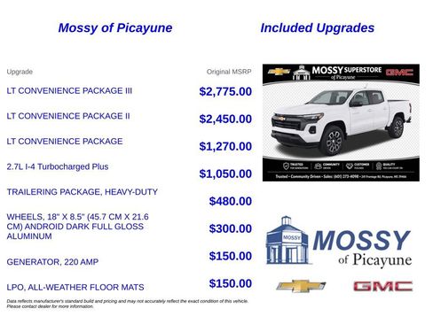 Used 2023 Chevrolet Colorado LT w/ LT Convenience Package III RWD image 7