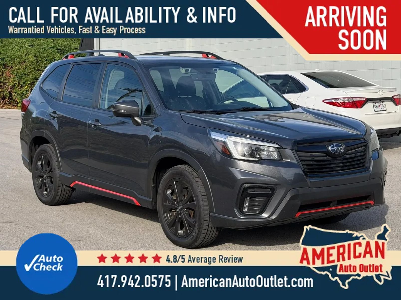 Used 2021 Subaru Forester Sport w/ Popular Package #2 AWD/4WD image 5