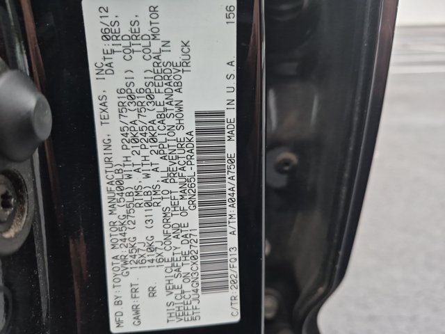 Used 2012 Toyota Tacoma PreRunner w/ SR5 Pkg RWD image 23