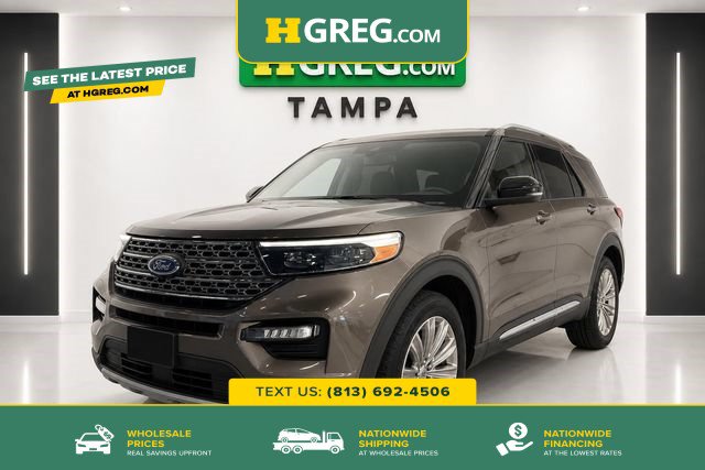Used 2021 Ford Explorer Limited w/ Hybrid Equipment Group 310A RWD image 1