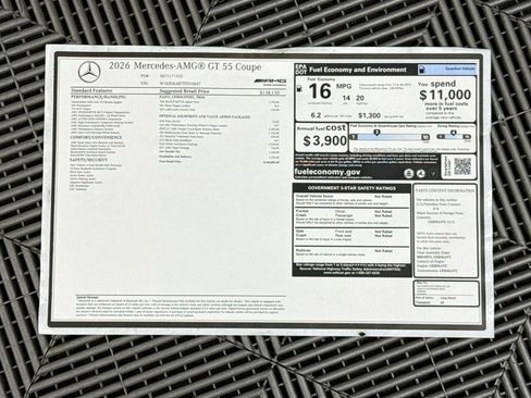 New 2026 Mercedes-Benz AMG GT 55 image 9