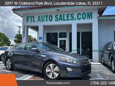 Used 2014 Kia Optima EX w/ White Interior Package FWD image 2