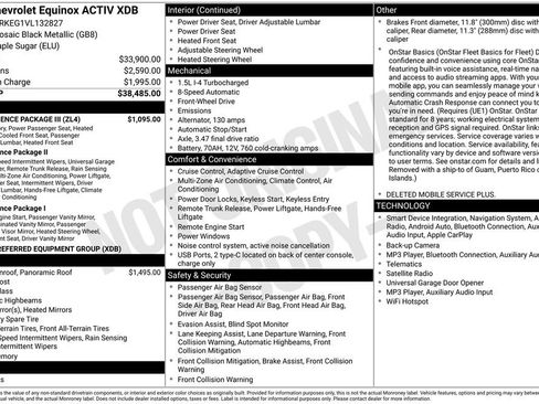 New 2027 Chevrolet Equinox ACTIV w/ Convenience Package III FWD image 36