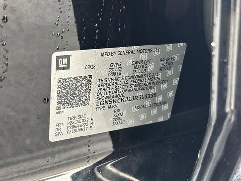 Used 2018 Chevrolet Tahoe Premier w/ RST 6.2L Performance Edition image 22