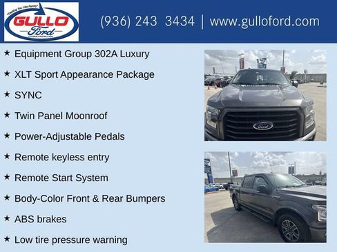 Certified 2017 Ford F150 XLT w/ Equipment Group 302A Luxury AWD/4WD image 10