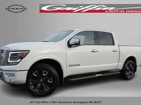 Certified 2022 Nissan Titan Platinum Reserve w/ Moonroof Package image 1