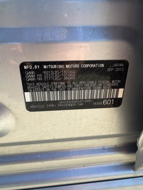 Used 2013 Mitsubishi Lancer ES FWD image 13