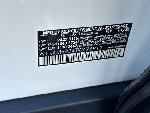 New 2026 Mercedes-Benz GLB 35 AMG 4MATIC image 19