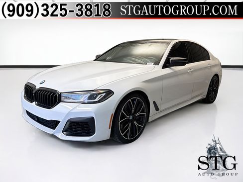 Used 2021 BMW M550i xDrive w/ Executive Package AWD/4WD image 1