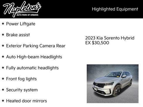 Certified 2023 Kia Sorento EX image 6