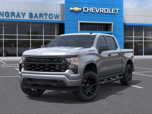 New 2026 Chevrolet Silverado 1500 Custom w/ Turbomax Blackout Package RWD image 8