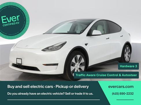 Used 2023 Tesla Model Y Long Range AWD/4WD image 1