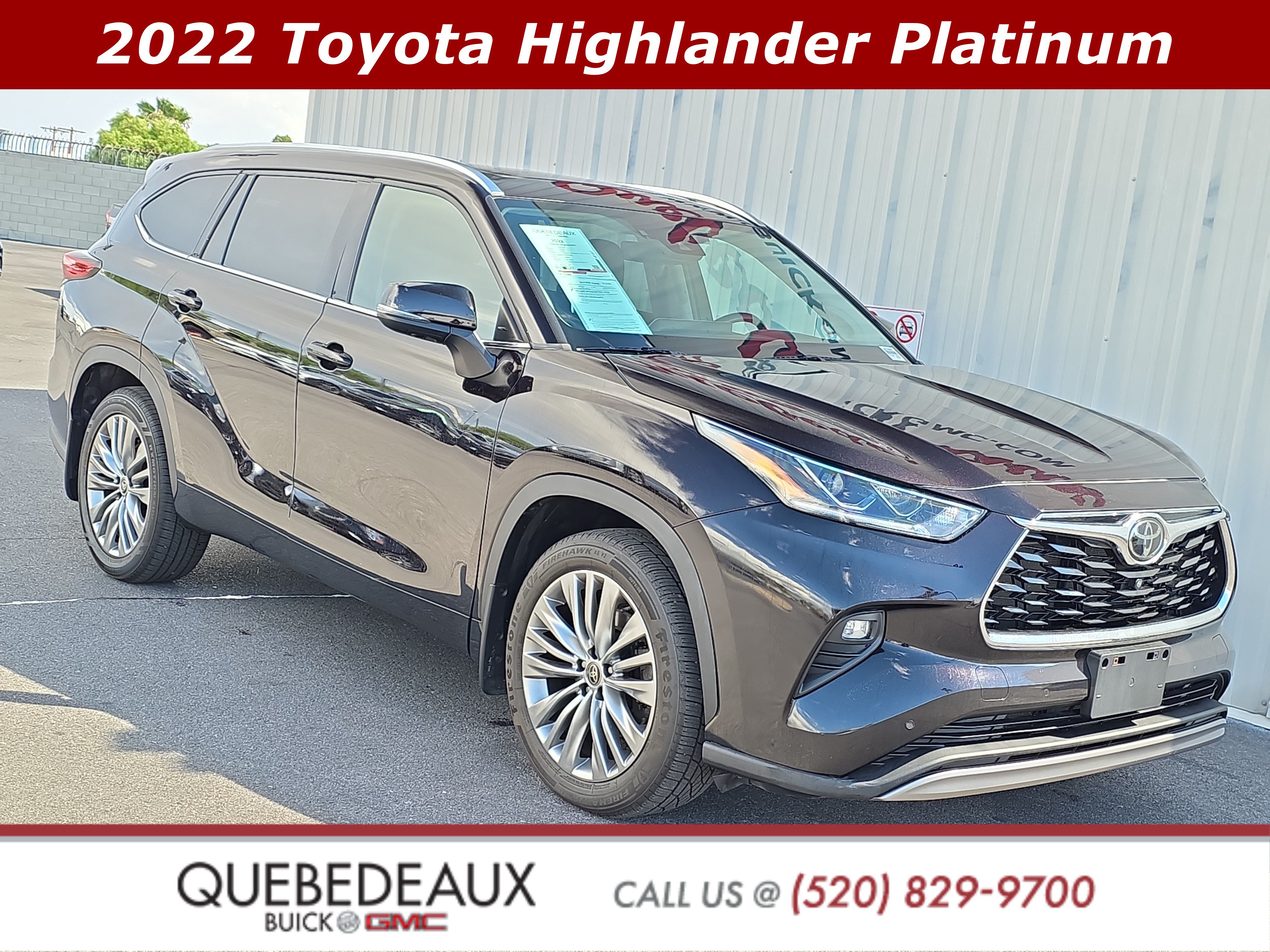 Used 2022 Toyota Highlander Platinum AWD/4WD image 1