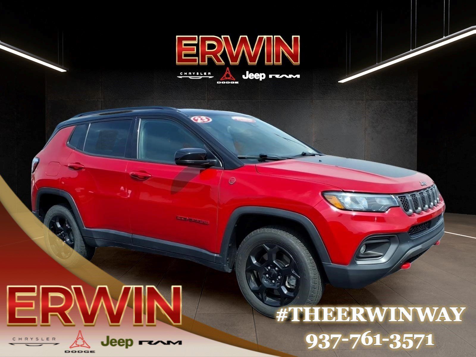 Certified 2023 Jeep Compass Trailhawk AWD/4WD image 1