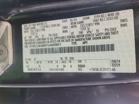 Used 2015 Ford Escape SE AWD/4WD image 33
