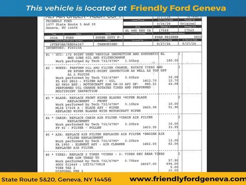 Used 2024 Ford F350 XL w/ Snow Plow Prep Package AWD/4WD image 4