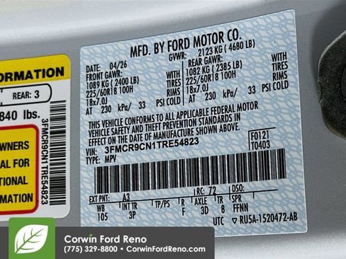 New 2026 Ford Bronco Sport Outer Banks w/ Outer Banks Tech Package+ AWD/4WD image 33