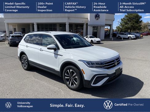 Certified 2023 Volkswagen Tiguan S w/ Driver Assistance Package FWD image 1