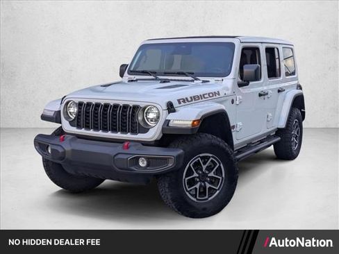 Used 2025 Jeep Wrangler Unlimited Rubicon w/ Safety Group AWD/4WD image 1