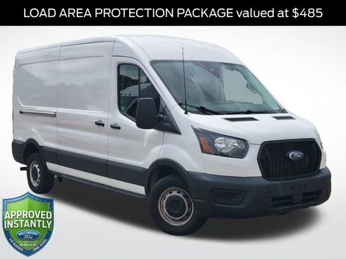 Certified 2021 Ford Transit 250 Medium Roof w/ Load Area Protection Package RWD image 1